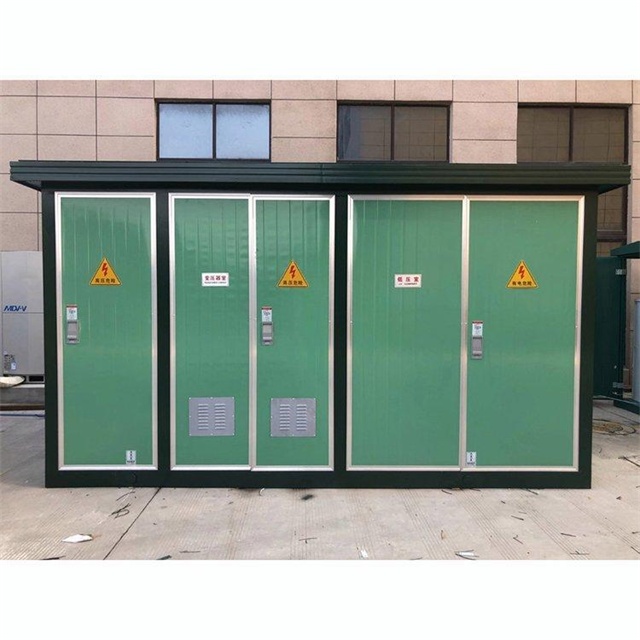 库尔勒1600KVA欧式箱式变压器